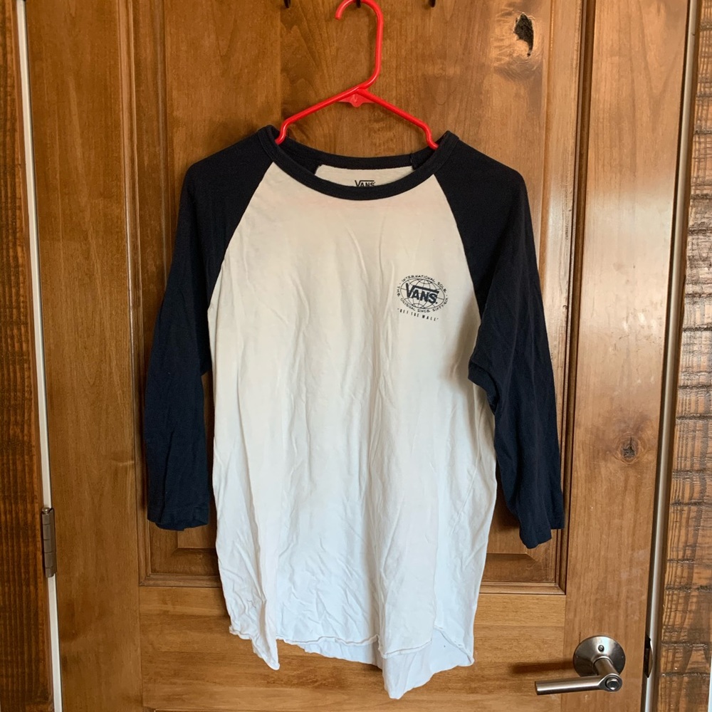 Vans Baseball Tee Mens Medium